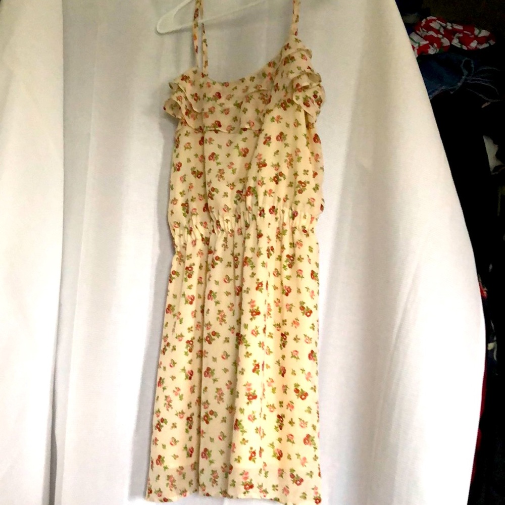 Floral print dress